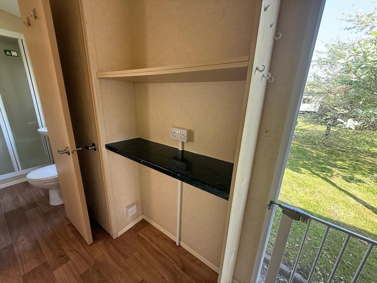 STUNNING STATIC CARAVAN BY THE BEACH FREE 2025 SITE FEES ABERGELE NORTH WALES 