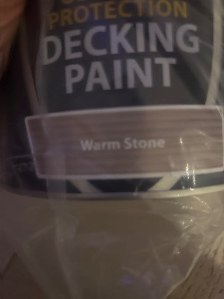 Ronseal decking paint 