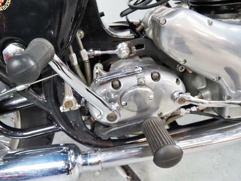 1957 BSA A7 total rebuild stunning ,stainless rims touring Rocket gold star look