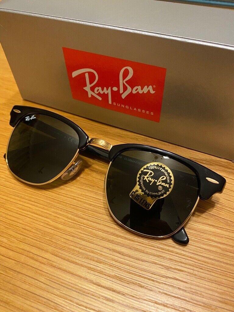 image for Ray-Ban Clubmaster Sunglasses 