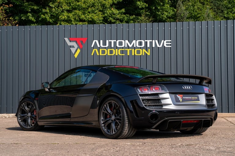 2011 (61) Audi R8 GT 5.2 V10 R-Tronic Auto Coupe 560PS | Phantom Black Metallic