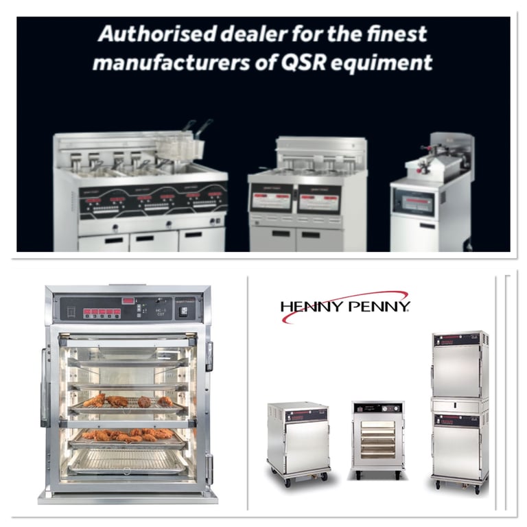 Henny Penny 6 x Item Chicken Shop Equipment Package Deal Best Quality & Price In UK 