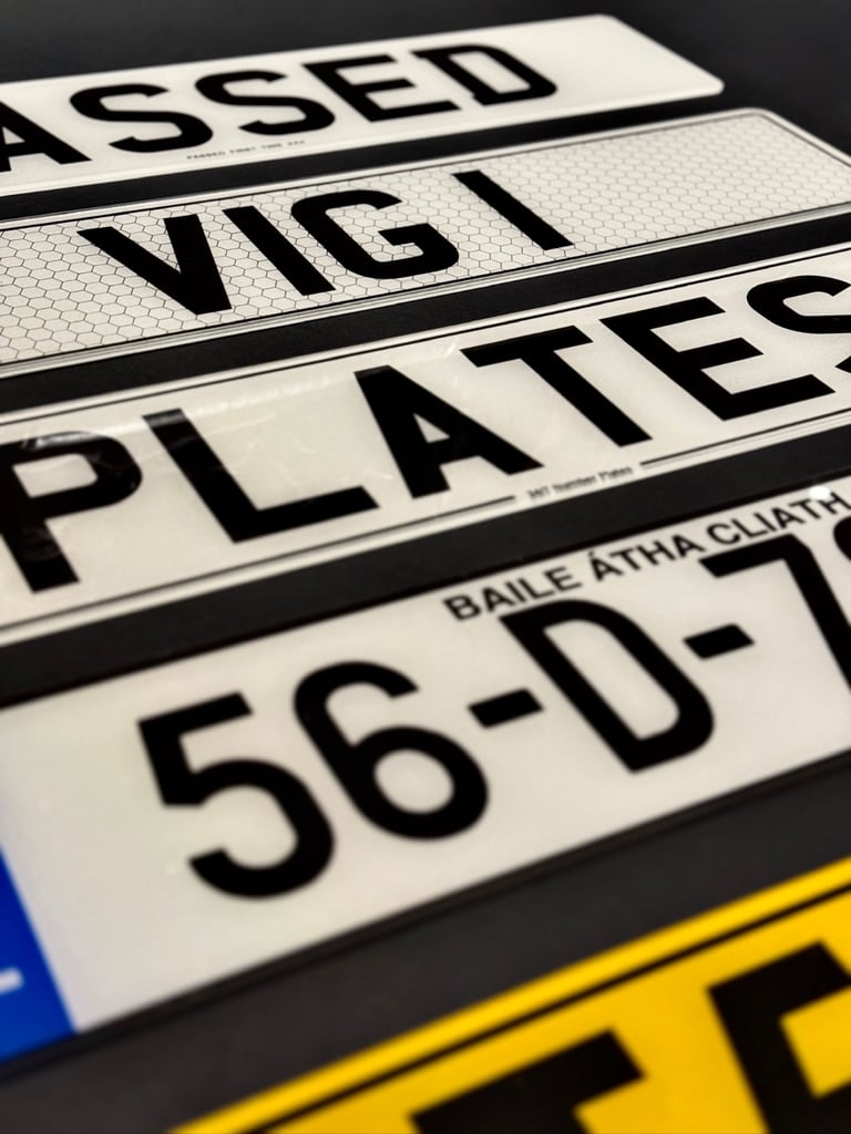 Number plates 24/7