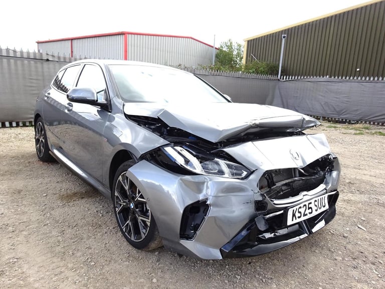 2025 25 REG BMW 1 SERIES 120 M SPORT AUTO DAMAGED REPAIRABLE SALVAGE