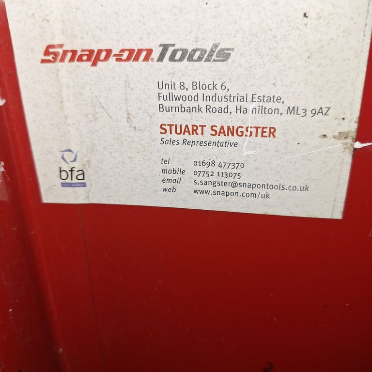 Tool box. Might even be Snap-On