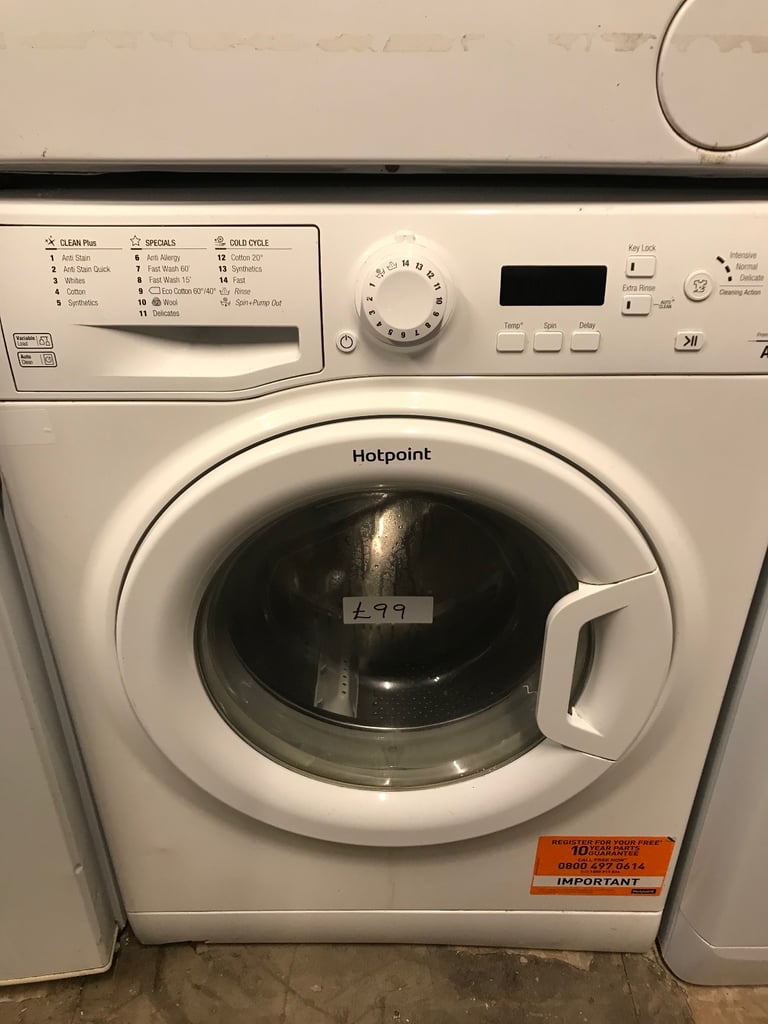 image for HOTPOINT WASHING MACHINE IN EXCELLENT CONDITION ONLY £99