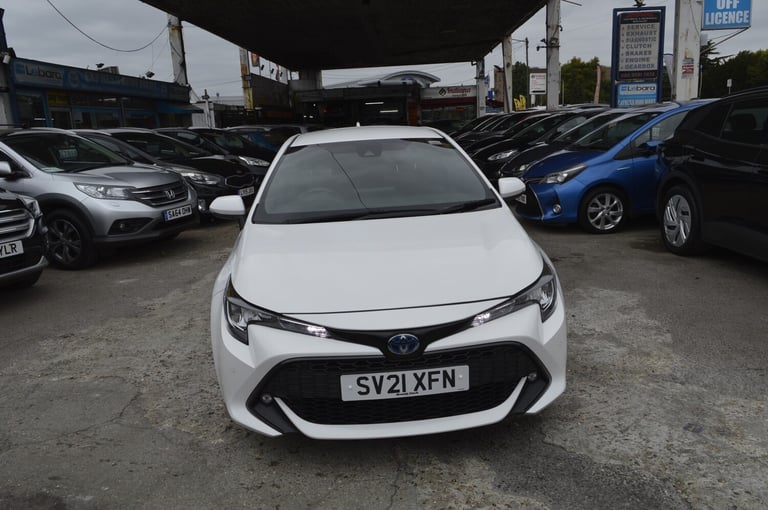 2021 Toyota Corolla 1.8 VVT-i Hybrid Icon Tech 5dr CVT ONE 2021 OWNER SAT NAV HATCHBACK Petrol/El...