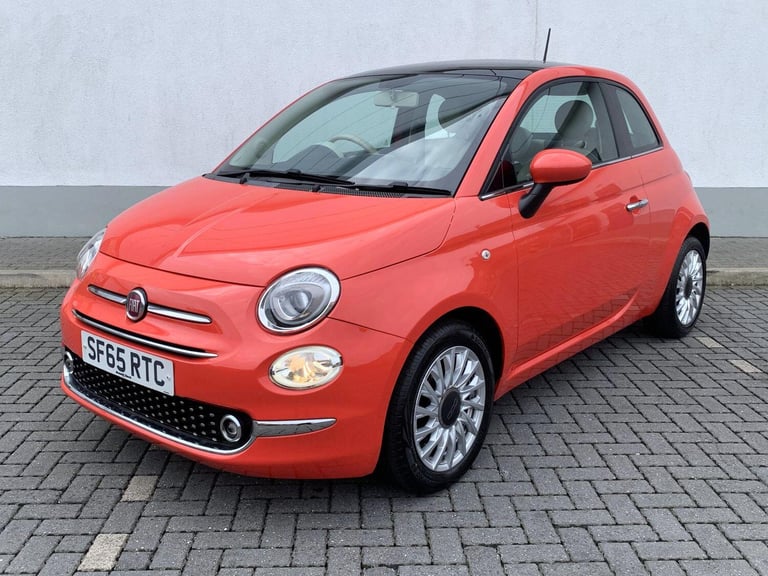 2016 (65) Fiat 500 1.2 Lounge Petrol 3-Door