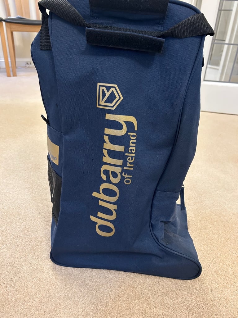 image for Dubarry of Ireland Dromoland- Large  boot bag, new , navy blue