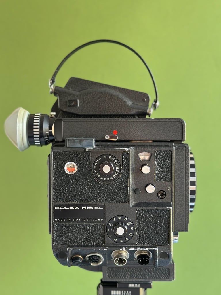 Bolex H16 EL 16mm Cine Camera – Tested & Working