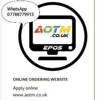 AOTM ePOS software for takeaway and delivery businesses 