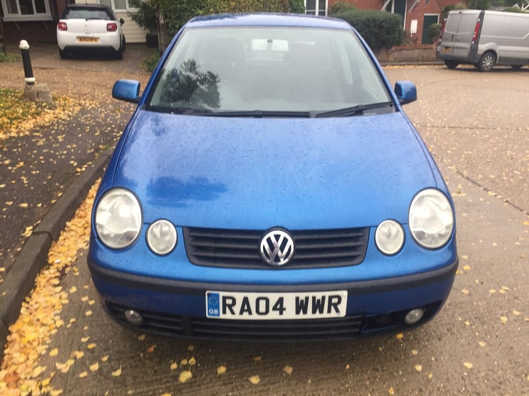 2004 VOLKSWAGEN POLO 1.9 SPORT DIESL 5 DOOR HATCHBACK. LONG MOT CHEAP TAX.
