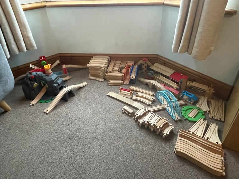 Huge bundle of brio & big jigs