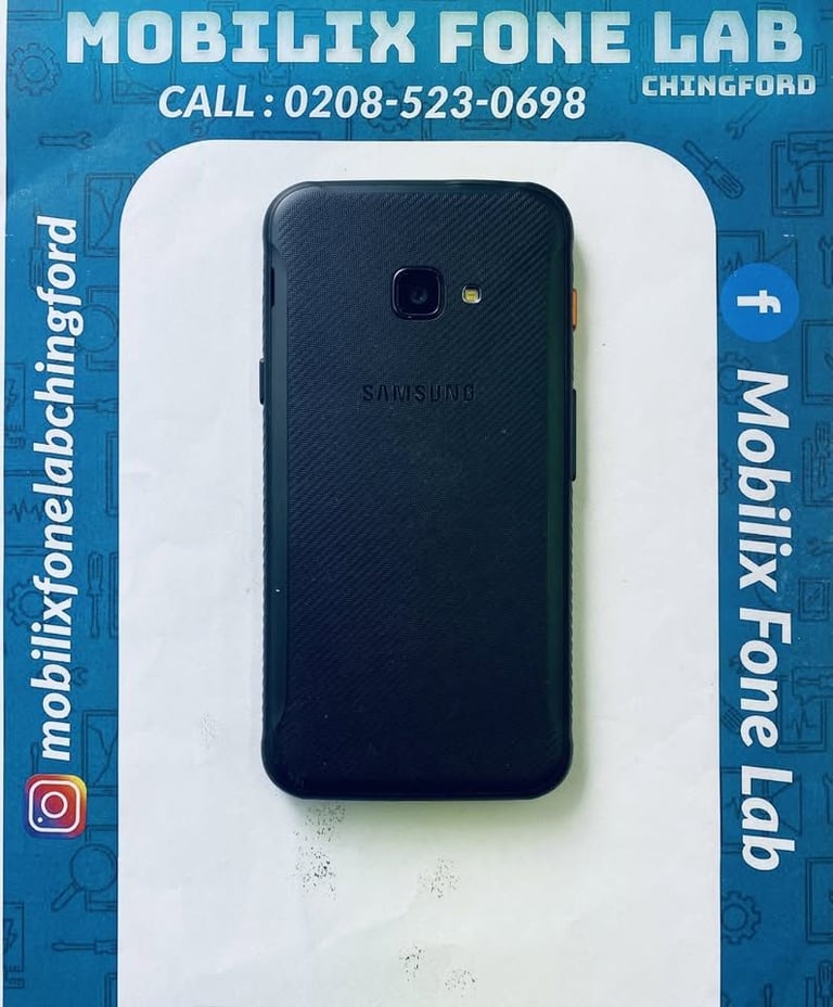 Samsung XCover 4S Black 32GB 3GB RAM Unlocked Android Version 11 Good Used Working Condition