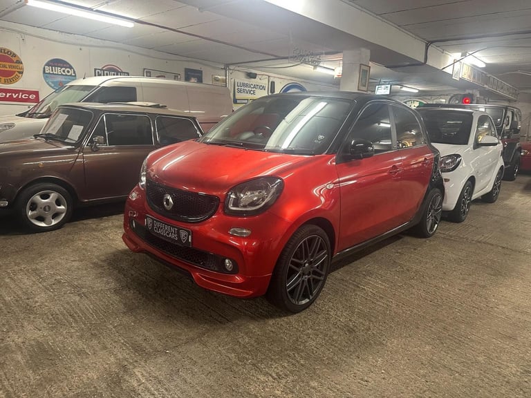 2017 Smart forfour 0.9T BRABUS Sport Night Sky (Premium Plus) Twinamic Euro 6