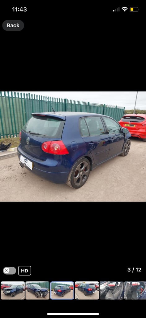 image for Vw mk5 gti BREAKING 