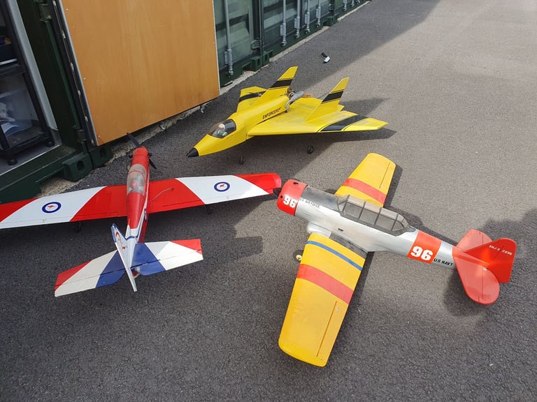 RC planes X 3