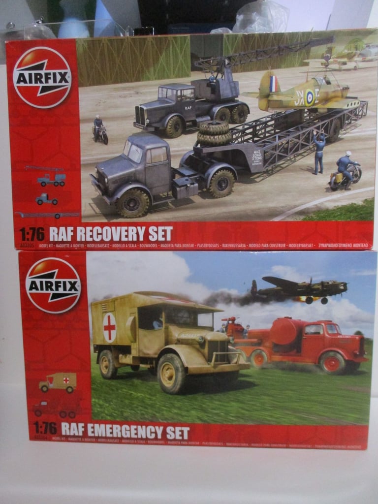 image for AIRFIX WWII RAF EMERGENCY & RECOVERY SET, FACTORY SEALED