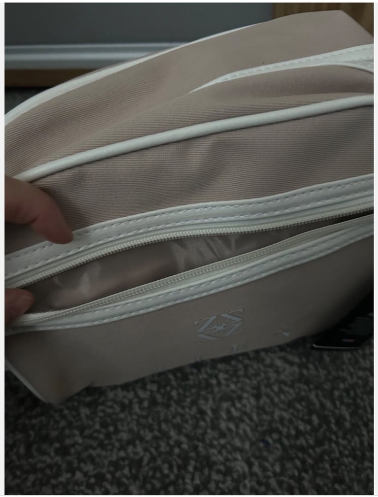 Polish designer Maciej Zien slippers and make up bag