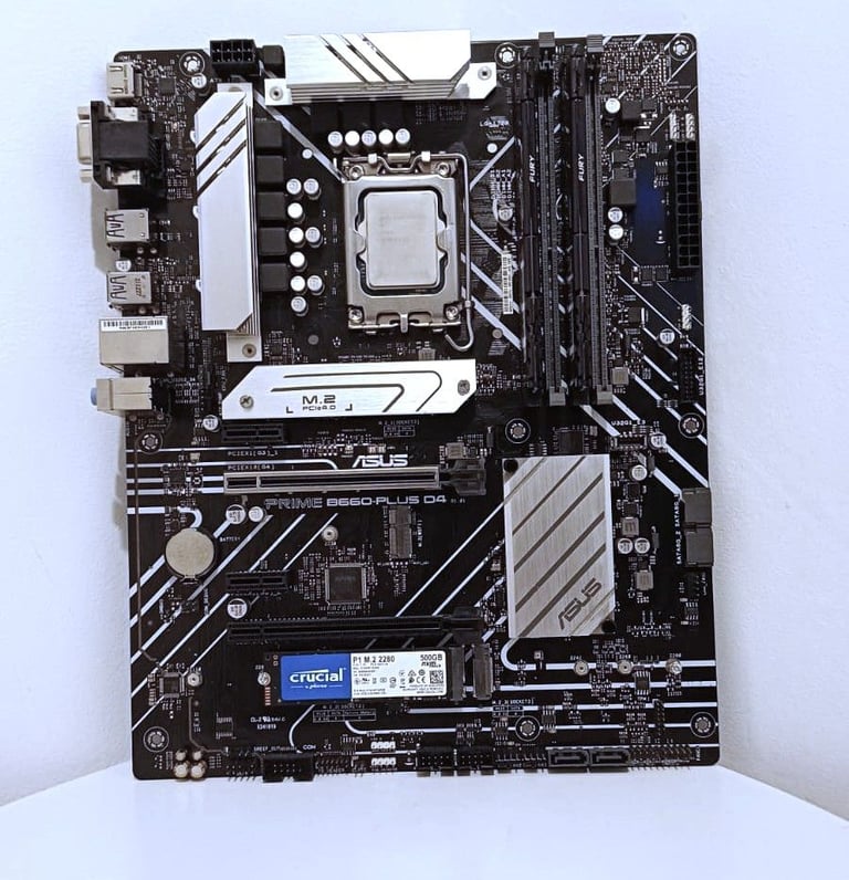 image for i9-12900 QXQ3, 16GB ddr4 RAM, 500gb ssd, cooler, Prime b660 mobo