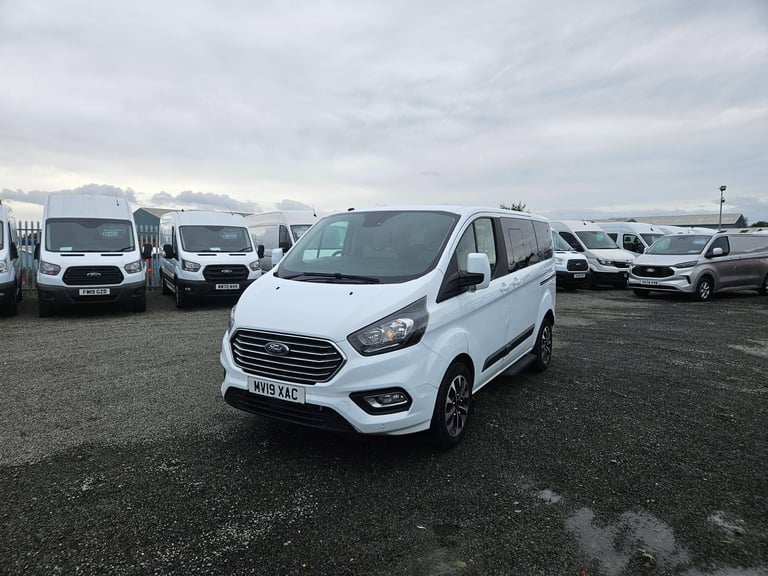 2019 ON 19 PLATE FORD TRANSIT CUSTOM 320 TDCI 130BHPTOURNEO MINI BUS 93K ULEZ 