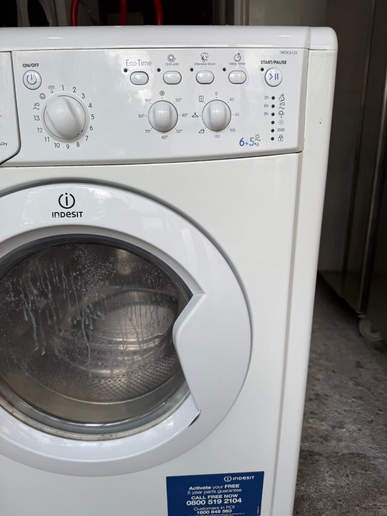 Indesif Washer Dryer 6+5kg With Free Delivery N Warranty 