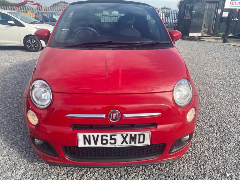 2016 Fiat 500 1.2 S 2dr CONVERTIBLE Petrol Manual