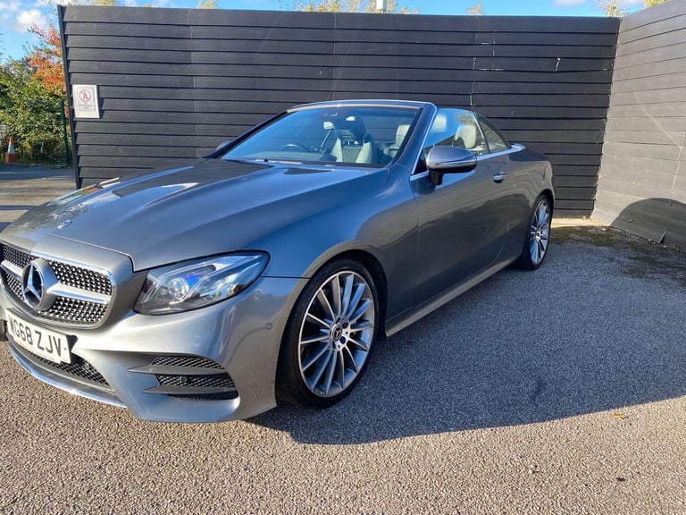 2018 Mercedes-Benz E Class E300 AMG Line Premium Plus 2dr 9G-Tronic CONVERTIBLE Petrol Automatic