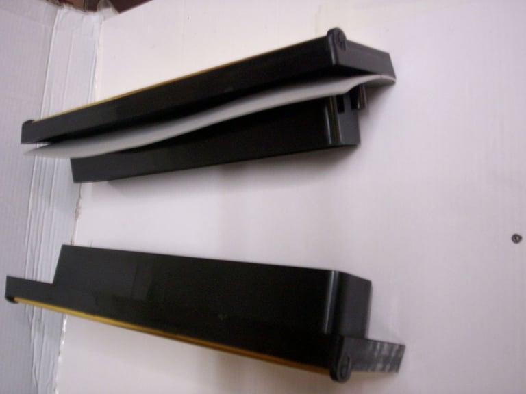 Letter box inside and outside of door one has draught excluder (see pictures)