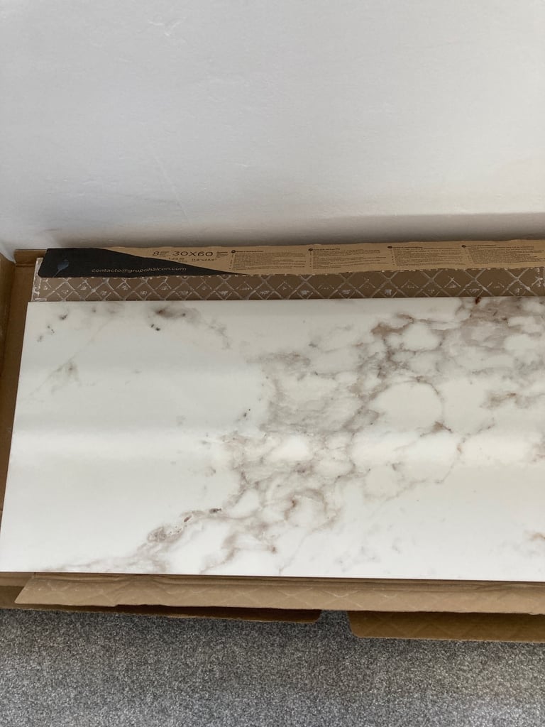 New Bathroom Wall & Floor Tiles 