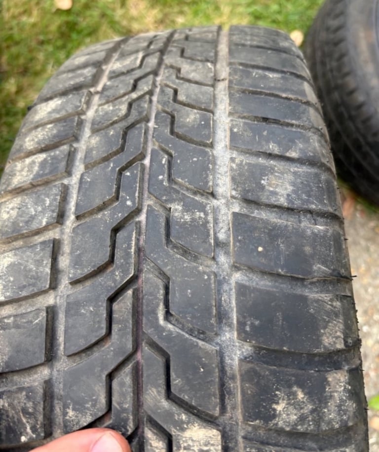 ROVER 25 45 MG ZR ZS 16” ALLOY WHEELS HAIRPIN 4x100 With Tyres