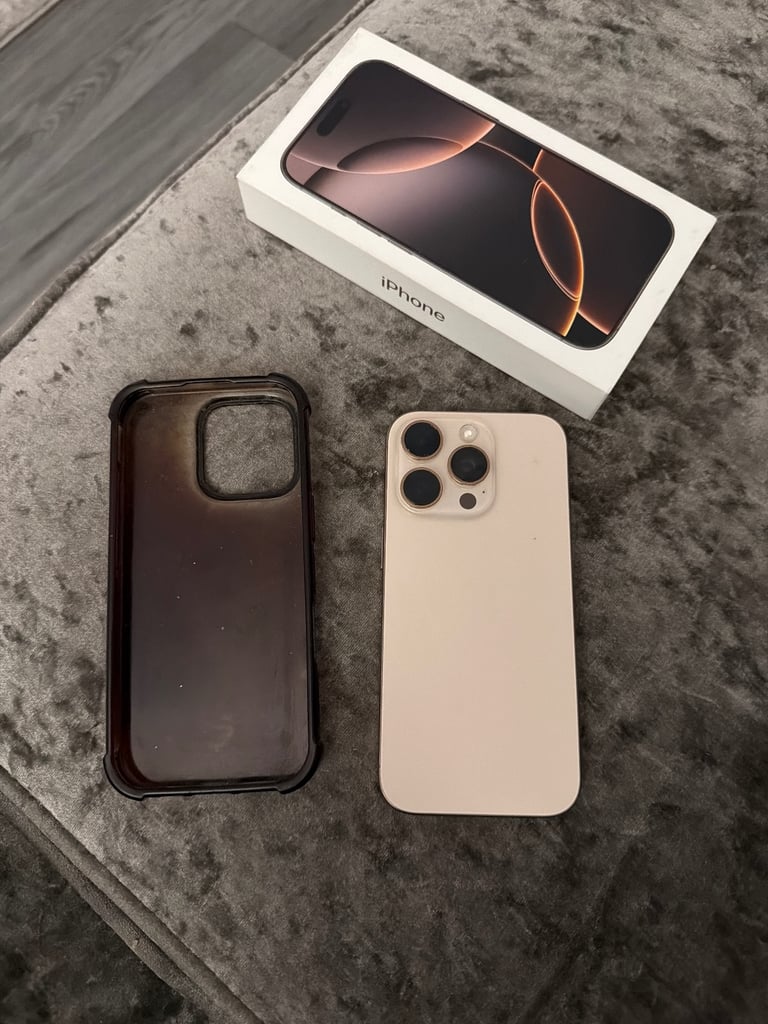 iPhone 16 pro 256gb desert titanium MINT