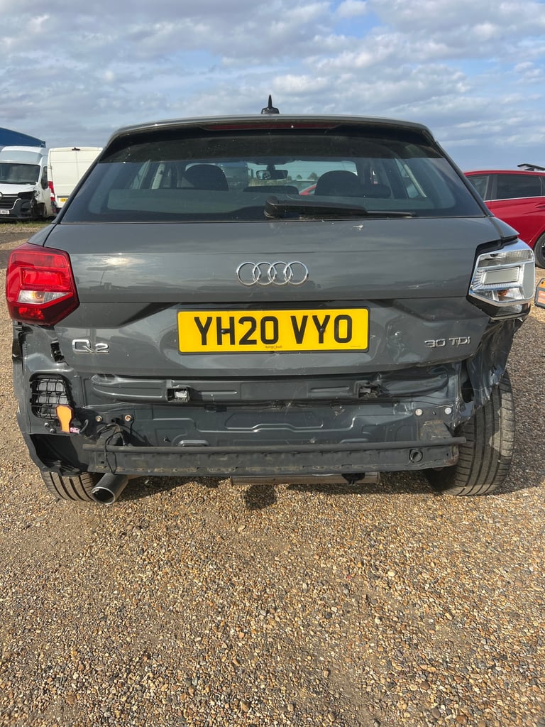 2020 AUDI Q2 SPORT GREY EURO 6 LOGBOOK SALVAGE DAMAGED REPAIR CAT S SUV DIESEL