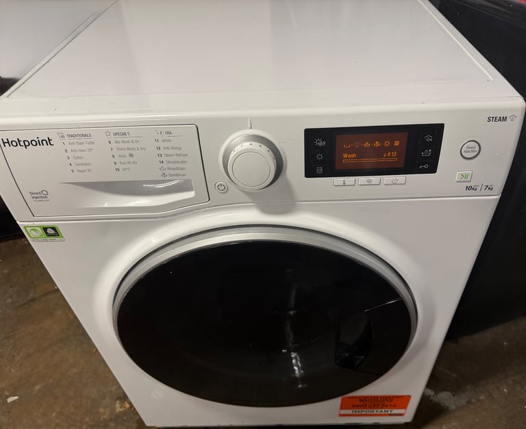 Hotpoint 10kg Washer & dryer