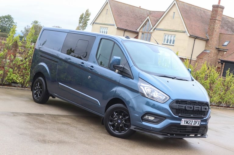 2022 Ford Transit Custom 2.0 320 EcoBlue Limited Crew Van Double Cab 5dr Diesel Manual L2 H1 Euro...
