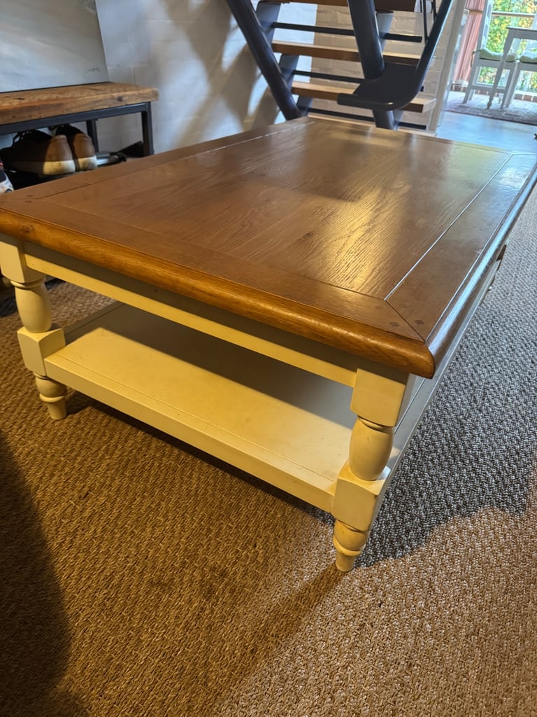 Solid wood table 