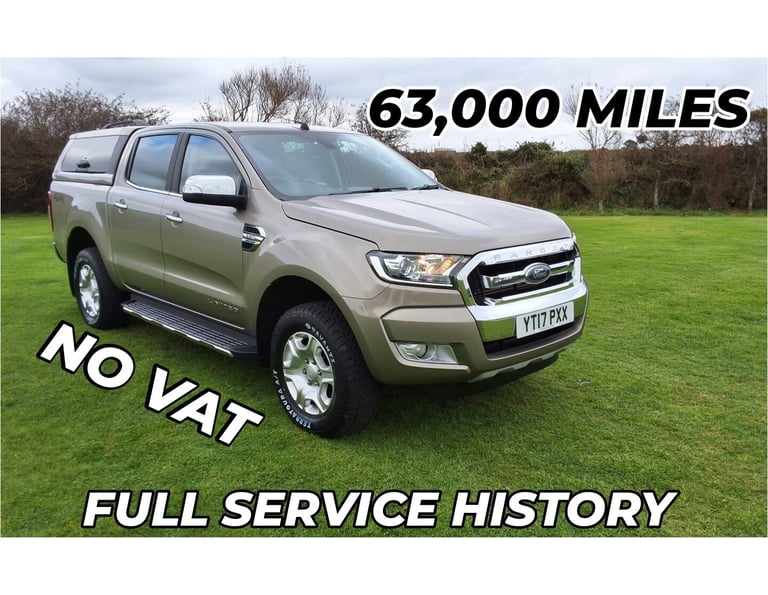 image for 2017 Ford Ranger Pick Up Double Cab Limited 2.2 TDCi 150 4WD PICK UP Diesel Manual