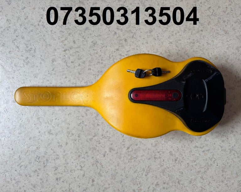 STOPLOCK ULTIMA Anti-Theft Steering Wheel Security Lock With 2-Keys(Car,Plant,Agricultural)