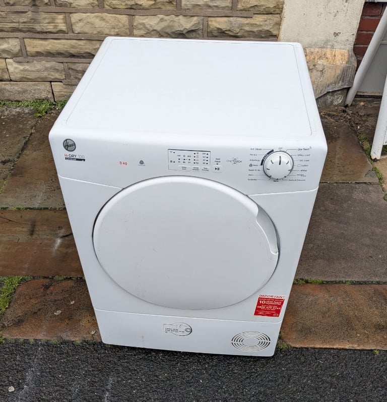 Hoover Condenser Dryer 8kg White