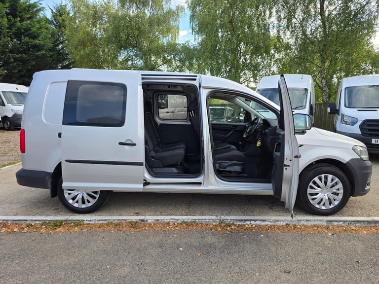2019 Volkswagen Caddy Maxi 2.0 TDI 102PS Kombi CREW Van (AIRCON) WINDOW VAN Diesel Manual