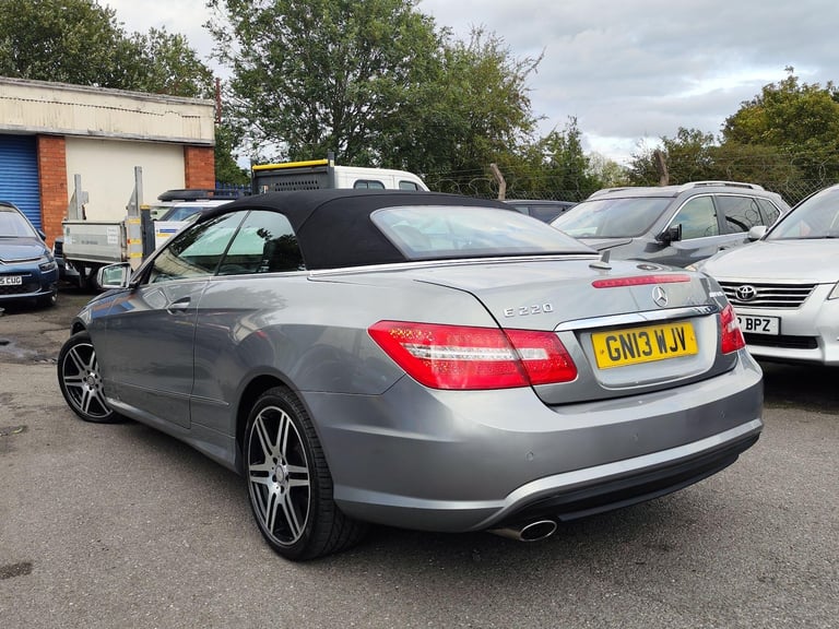 2013 Mercedes-Benz E-Class 2.1 E220 CDI BlueEfficiency Sport Cabriolet G-Tronic+ Euro 5 (s/s) 2dr...