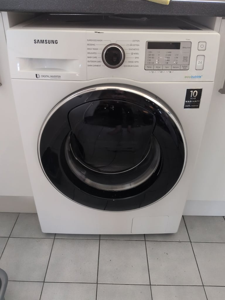 Samsung Eco bubble washing machine 8kg
