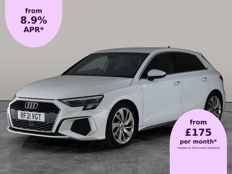image for 2021 Audi A3 35 TFSI S Line 5dr HATCHBACK PETROL Manual