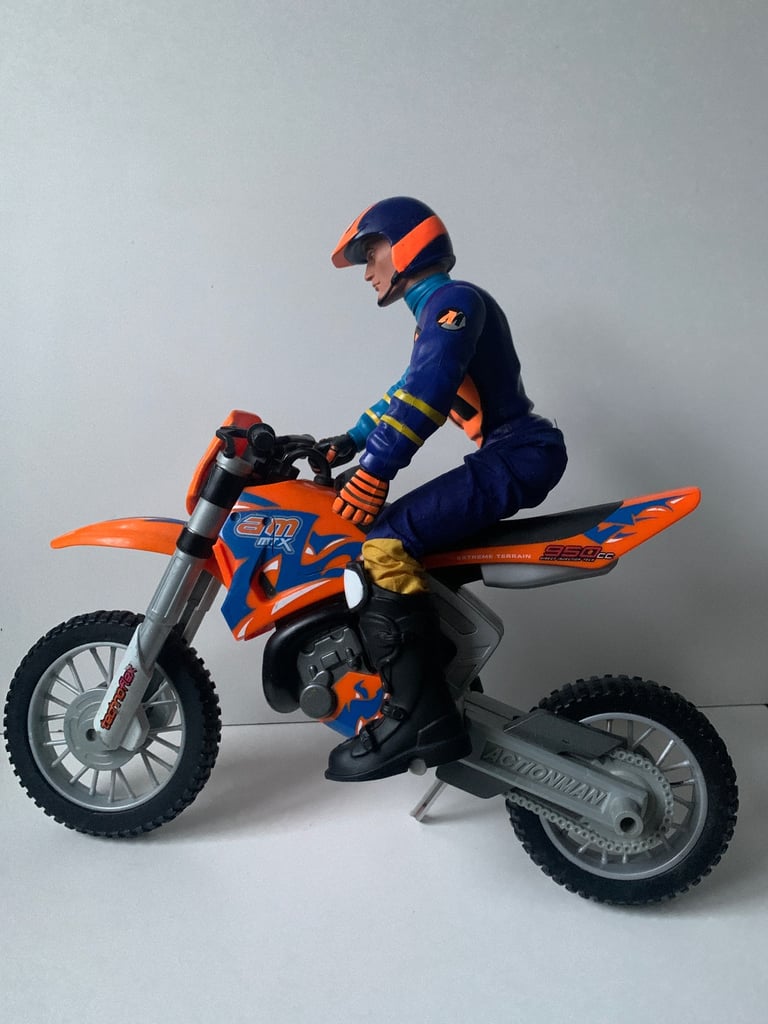 image for Action man with extreme terrain motorbike immaculate condition 