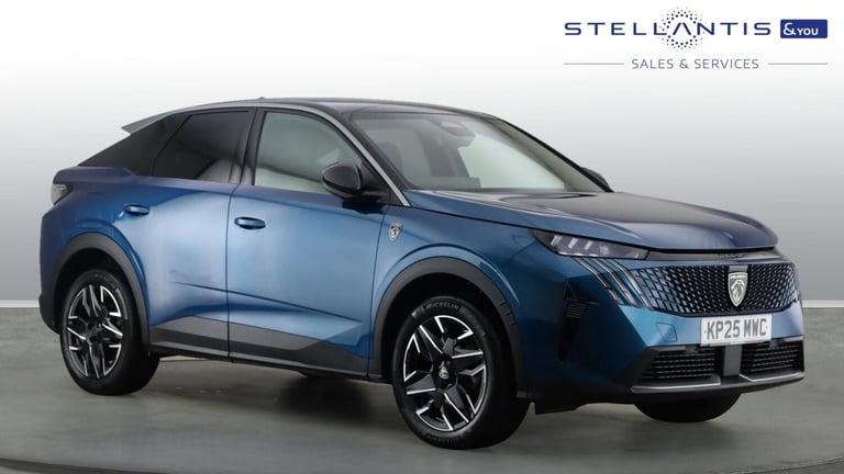 2025 Peugeot 3008 1.2 HYBRID GT SUV 5dr Petrol Hybrid e-DSC6 Euro 6 (s/s) (136 ps) SUV Hybrid Aut...