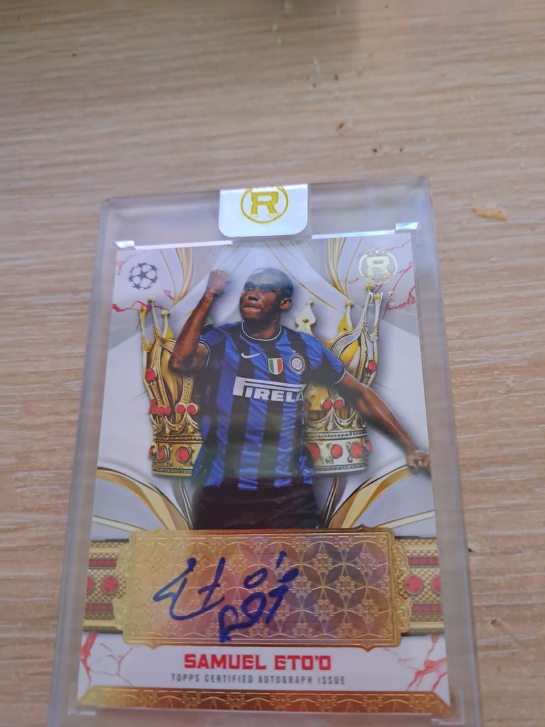 image for Signed football card