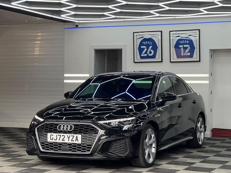 2022 Audi A3 1.5 TFSI 35 S line S Tronic Euro 6 (s/s) 4dr SALOON Petrol Automatic