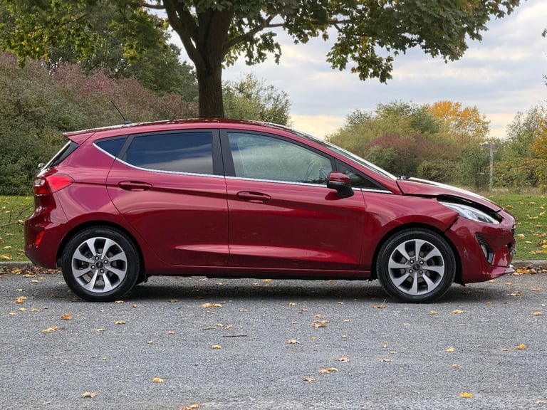 2018 FORD FIESTA TITANIUM 1.0 ECOBOOST 5 DOOR  CARPLAY HEATED SEATS/S WHEEL CAMERA SALVAGE CAT N