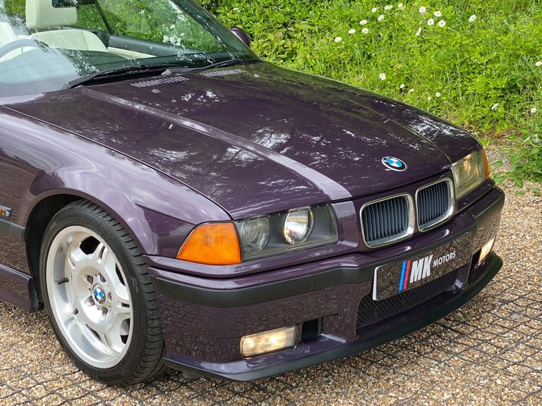 BMW M3 3.0 CONVERTIBLE 2DR [1995-M] DAYTONA VIOLET METALIC