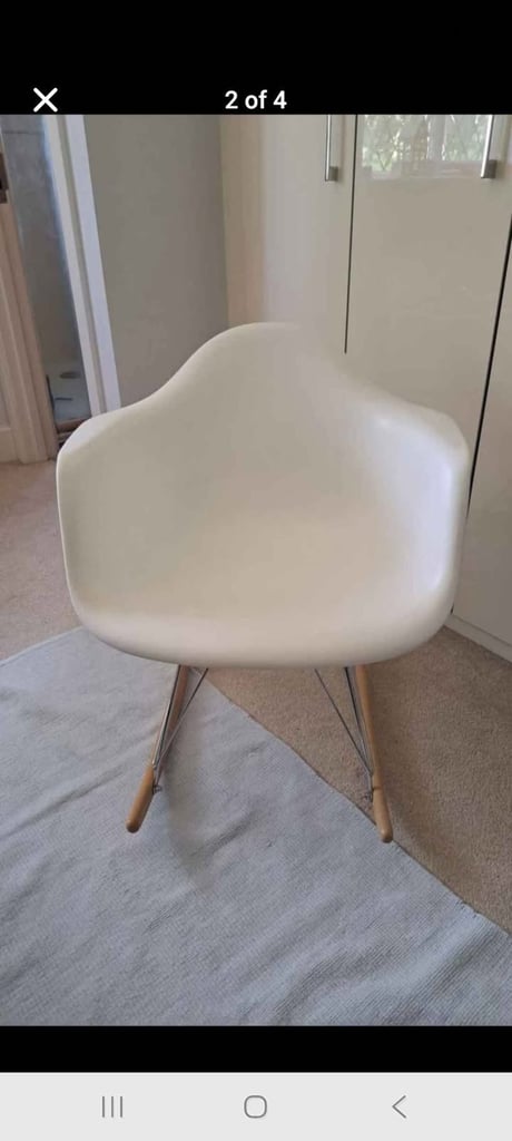 Designer rocking tub chair